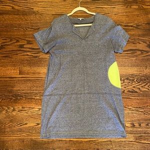 Excellent condition—Cotton dress w/ neon accent.